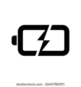 unique battery logo illustration design