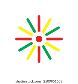 Unique and beautiful design logo. can be used for decoration and others