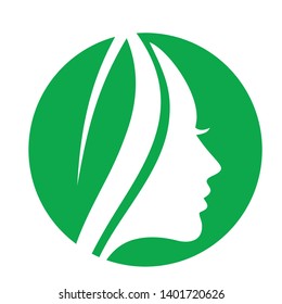 Unique and beautiful logo vector design about beauty