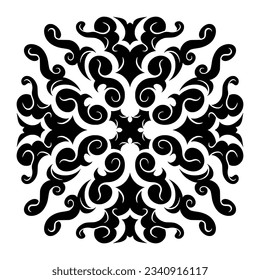UNIQUE AND BEAUTIFUL MANDALA FLOWER VECTORS FOR DESIGN MATERIALS