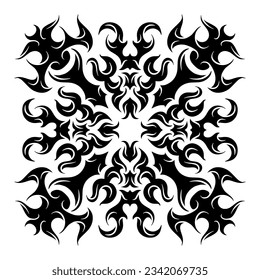 VECTORES DE FLORES DE MANDALA ÚNICOS Y HERMOSOS PARA MATERIALES DE DISEÑO