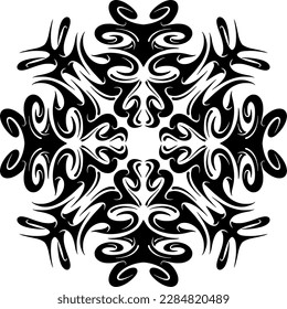 ORNAMENTO DE MANDALA ÚNICO Y HERMOSO PARA PLANTILLA DE DISEÑO