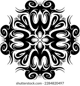 UNIQUE AND BEAUTIFUL MANDALA ORNAMENT FOR DESIGN TEMPLATE