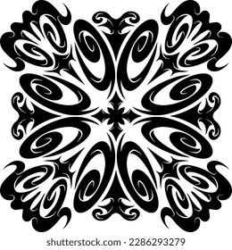 UNIQUE AND BEAUTIFUL MANDALA ORNAMENT VECTOR FOR DESIGN TEMPLATE