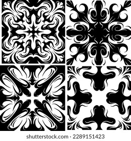 unique and beautiful mandala ornament vector for design material template