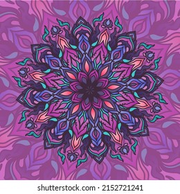 Unique and beautiful mandala pattern vector file