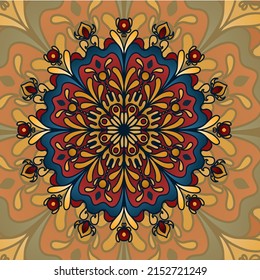 Unique and beautiful mandala pattern vector file