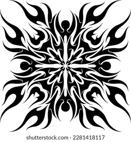unique and beautiful mandala vector for templates