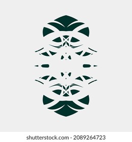 Unique and beautiful vector drawing illustration for a manly muscular man tattoo