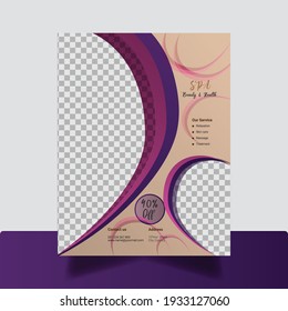 Unique Beauty Spa Poster Flyer