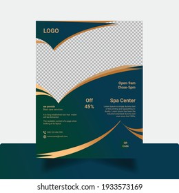 Unique Beauty Spa Poster Flyer