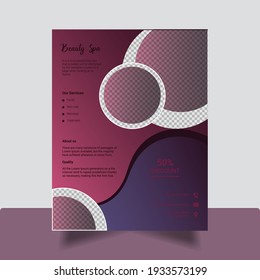 Unique Beauty Spa Poster Flyer