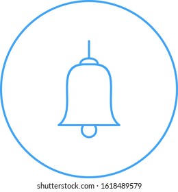 Unique Bells Vector Line Icon