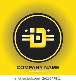 Diseño único de logotipo de Bitcoin para criptomonedas
