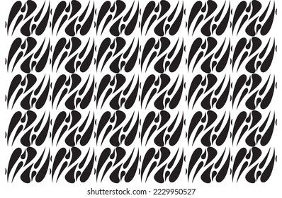 unique black batik pattern - Download this art and choose the enhanced licenced for more usability