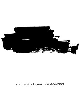 Pinceladas negras únicas ideales para crear fondos de texto con temas grunge