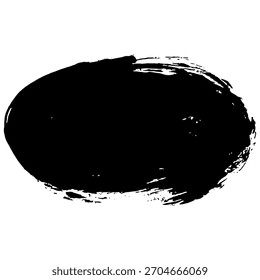 Pinceladas negras únicas adecuadas para fondos en proyectos creativos