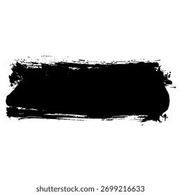 Las pinceladas únicas de tinta negra crean fondos texturizados para los diseños.