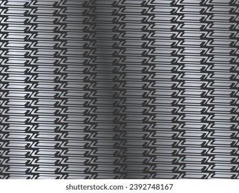 Einzigartiger, schwarzer, strukturierter Stahlhintergrund. Perforiertes Blech.