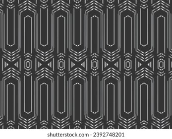 Unique black metal texture steel background. Perforated metal sheet.