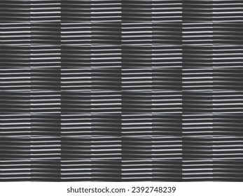 Unique black metal texture steel background. Perforated metal sheet.