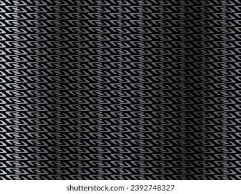 Unique black metal texture steel background. Perforated metal sheet.