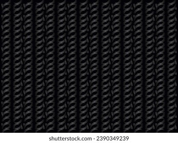 Unique black textured abstract background design with dark colors.	