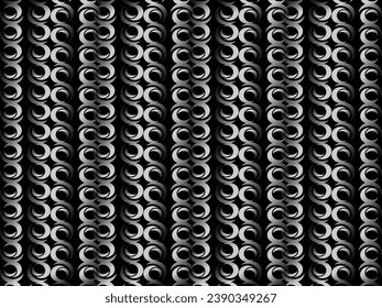 Unique black textured abstract background design with dark colors.	