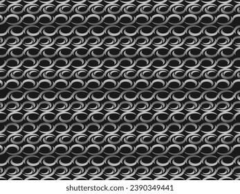 Unique black textured abstract background design with dark colors.	
