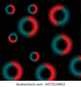 unique black and white colorful background