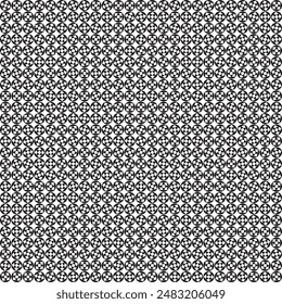 Unique black and white grid pattern, components are in different rotated state than the next one