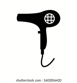 Unique Blow Dryer Glyph Vector Icon