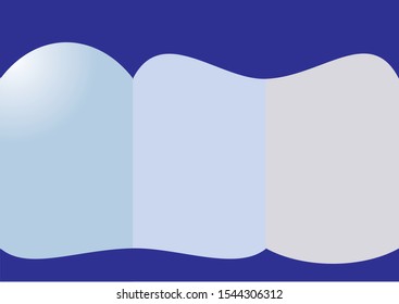 Unique Blue Sea Night Background