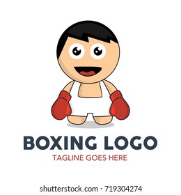 Unique Boxing Logo Template