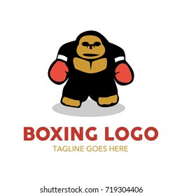 Unique Boxing Logo Template