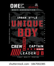 Unique Boy Urban Style One Step Up Level Achievement Next Generation Extreme Crew Captain Since Ub New Generation Leader Finally Quality Printing Technological Development Div 1994 Illustration Vector