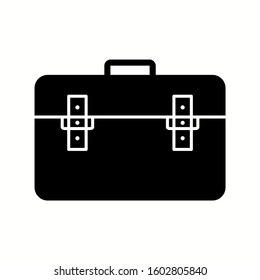 Unique Briefcase Vector Glyph Icon