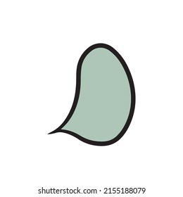 unique bubbles talk vector illustration design. bubbles design