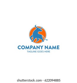 Unique Bull Logo