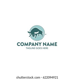Unique Bull Logo