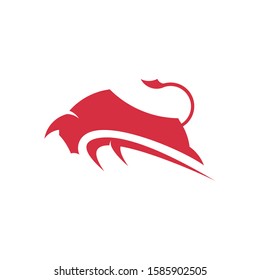 Unique Bull Logo icon template,eps 10