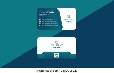 Unique Business Card Design Template