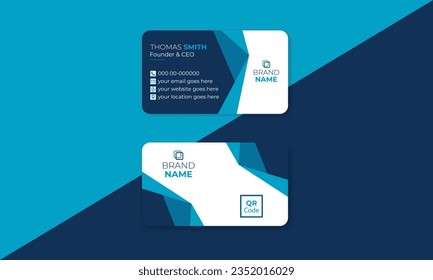 Unique Business Card Design Template