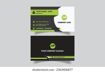  Unique business card design template