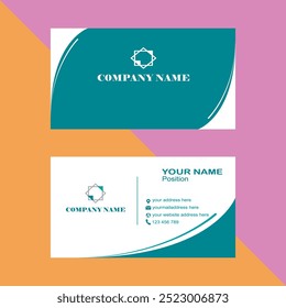 Unique business card design template