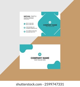 unique business card design template