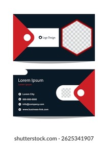 Unique Business Card Design Template 