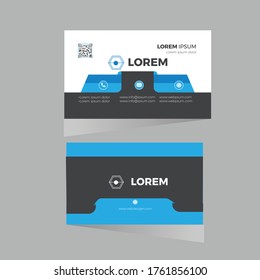 Unique business card name card tag card visiting Card design with vector file