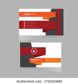 Unique business card name card tag card visiting Card design with vector file