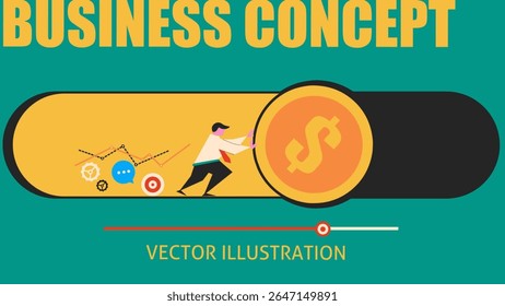 unique business concept illustrations made to be easy to understand